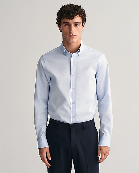 Gant Langarmhemd Slim Fit Popeline Hemd günstig online kaufen
