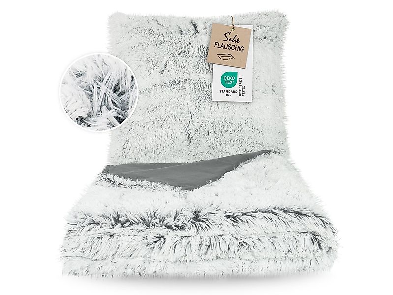 ZOLLNER Bettwäsche, Mikrofaser, 2 teilig, 100% Polyester, extra flauschige günstig online kaufen