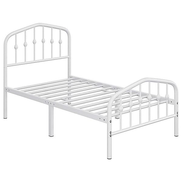 Yaheetech Metallbett 90-160cm (B), Bettrahmen Vintage günstig online kaufen