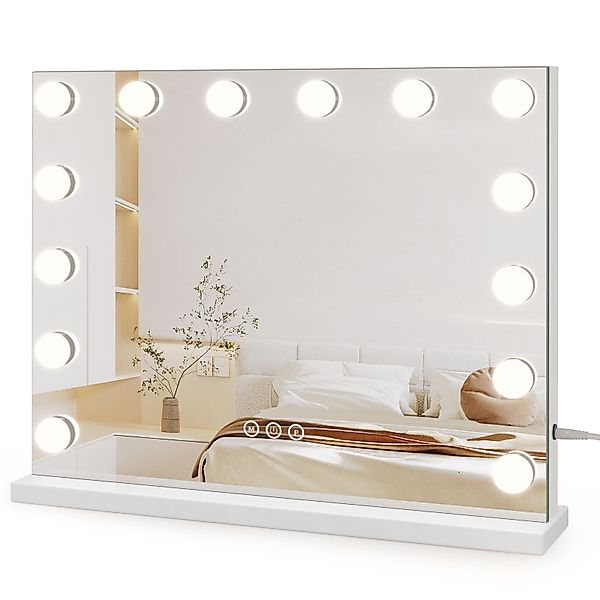 Dripex Schminkspiegel Hollywood Kosmetikspiegel 14/15/18/20LED, 3 günstig online kaufen
