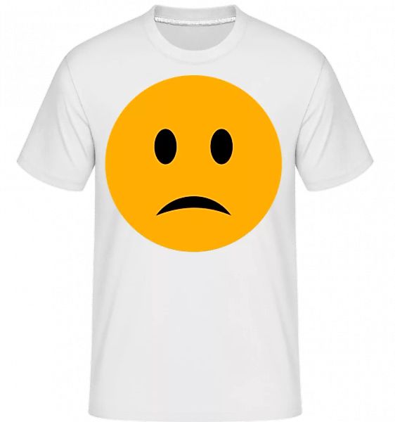 Sad Smiley · Shirtinator Männer T-Shirt günstig online kaufen