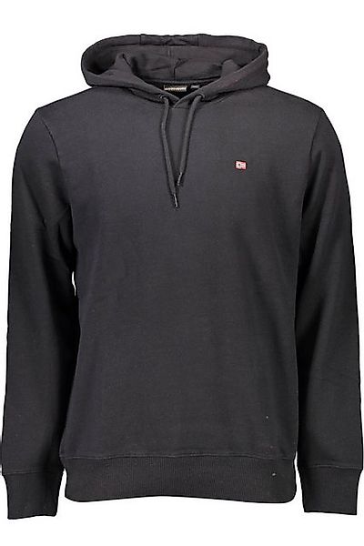 Napapijri Sweatshirt Schwarzer Herren-Kapuzenpullover, 70% günstig online kaufen