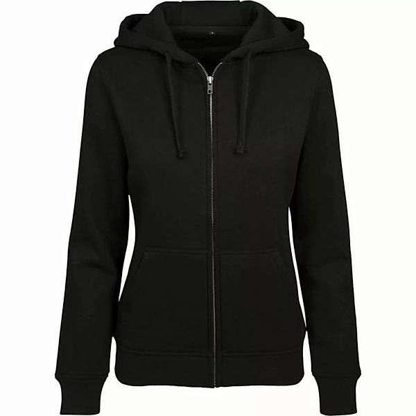 Build Your Brand Hoodie Damen Kapuzensweatshirt mit Reißverschluss / Zip-Ho günstig online kaufen