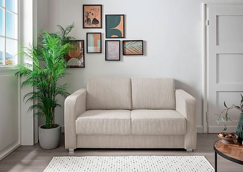 INOSIGN Schlafsofa »Mia Problemlöser Sofa, Einzelauszug, Bettsofa, zeitlos günstig online kaufen