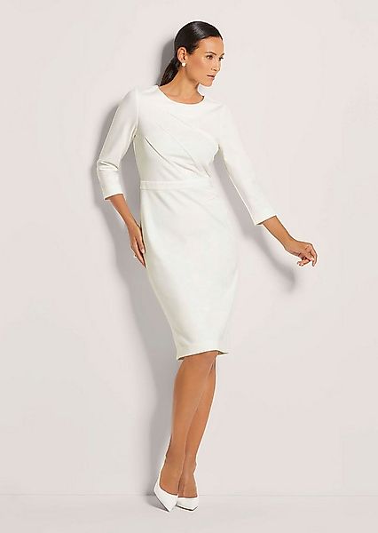 MADELEINE Maxikleid Schmales Jersey-Kleid mit Rundhals Etuikleid mit 3/4-Är günstig online kaufen