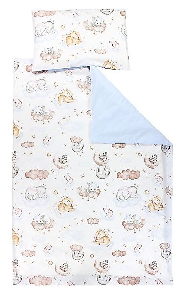 TupTam Kinderbettwäsche TupTam Kinder Bettwäsche Gemustert 2-Teilig Wendebe günstig online kaufen