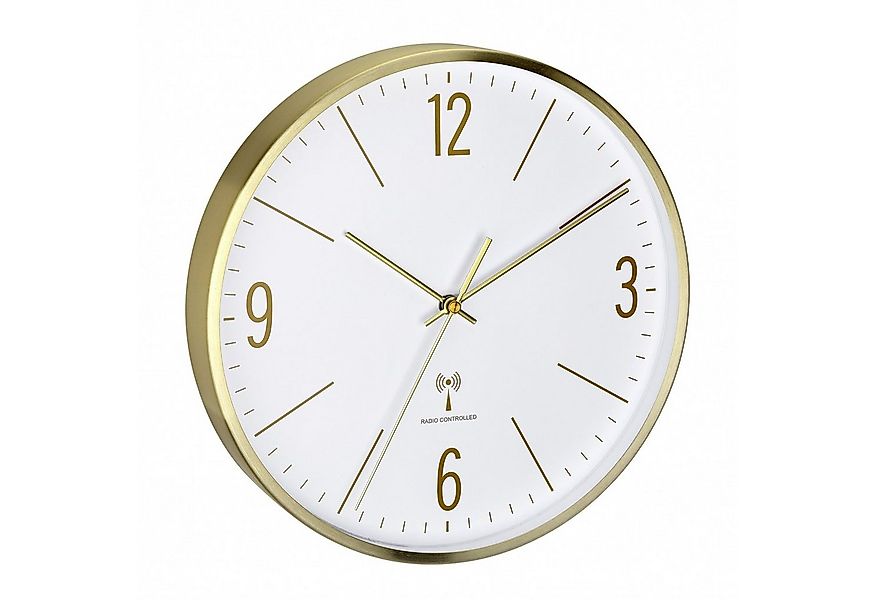 TFA Dostmann Wanduhr Funk-Wanduhr TFA 60.3534.53 300 mm Geräuscharm Metallr günstig online kaufen
