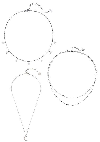 Hey Happiness Collier-Set Mond & Stern günstig online kaufen