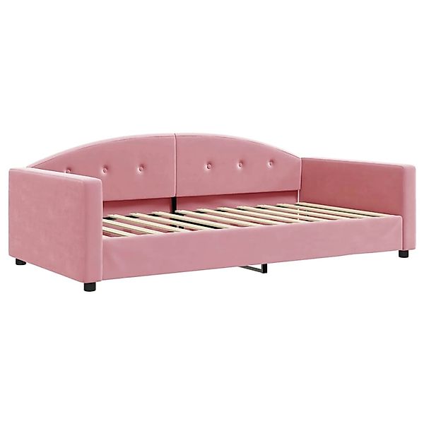 vidaXL Bett Tagesbett Rosa 100x200 cm günstig online kaufen