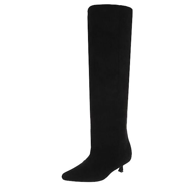 Ital-Design Elegante Damenstiefel mit schmaler Schuhspitze für Herbst/Winte günstig online kaufen