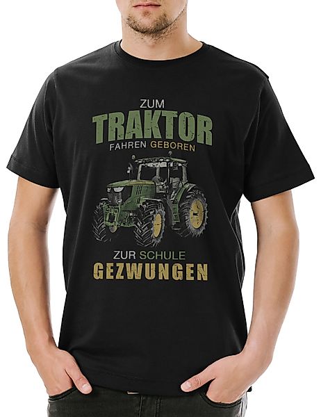 Urban Backwoods Print-Shirt Zum Traktor Fahren günstig online kaufen