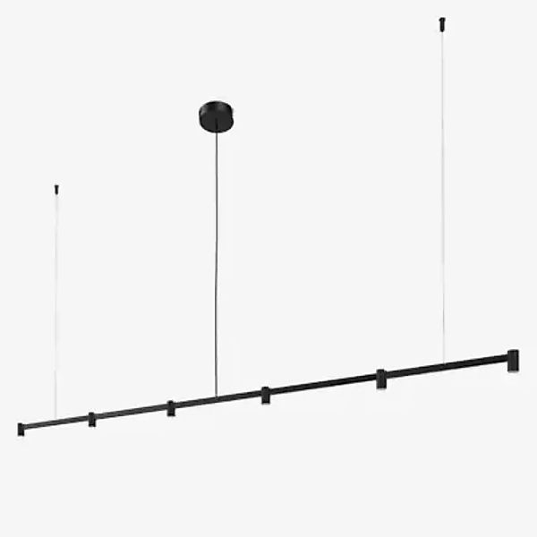 Wever & Ducré Trace 2.0 Pendelleuchte LED linear - 6-flammig, schwarz - 3.0 günstig online kaufen