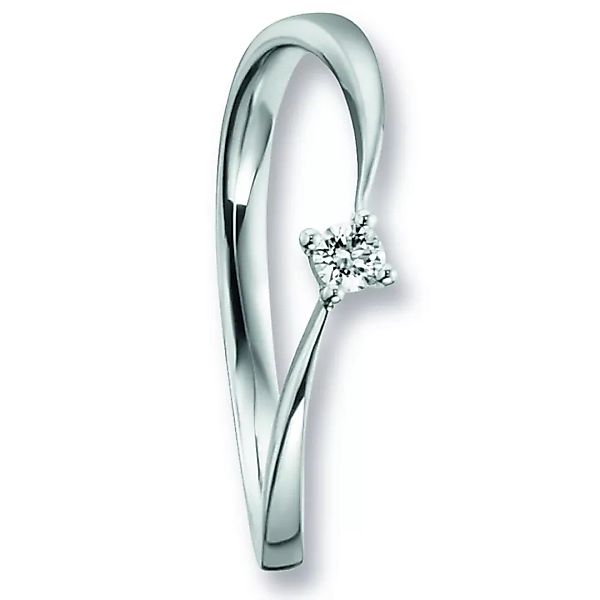 ONE ELEMENT Diamantring "0.07 ct Diamant Brillant Ring aus 585 Weißgold", D günstig online kaufen