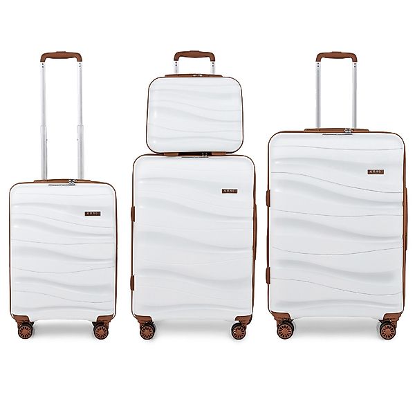 KONO Handgepäck-Trolley Leicht Hartschalenkoffer Reisekoffer mit günstig online kaufen