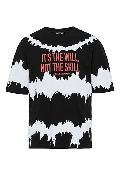 RedBridge T-Shirt mit Statement-Print Stylisches Oversize günstig online kaufen