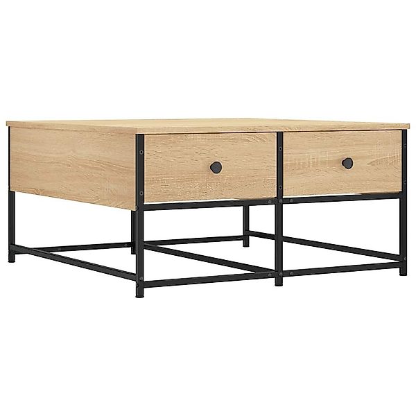 vidaXL Couchtisch Couchtisch Sonoma-Eiche 80x80x40 cm günstig online kaufen