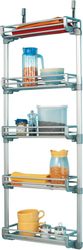 Ruco Türregal Aluminium/Kunststoff, mit 5 Körben günstig online kaufen