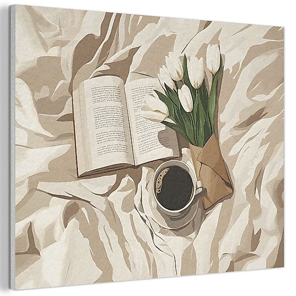 MuchoWow Gemälde Buch - Illustration - günstig online kaufen