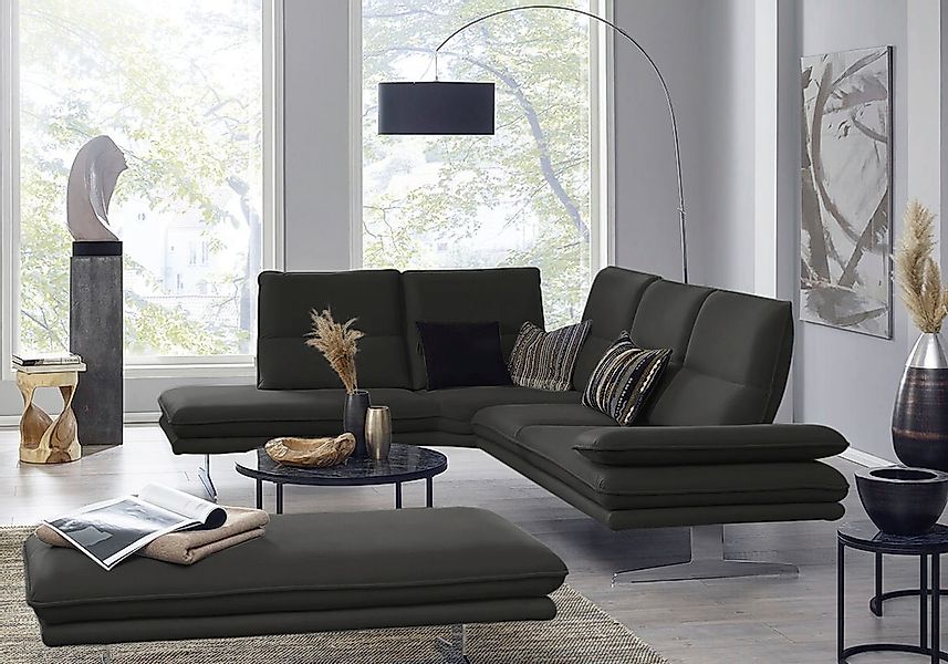 W.SCHILLIG Ecksofa »broadway, Designsofa, mit tollem Sitzkomfort, L-Form«, günstig online kaufen