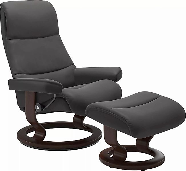 Stressless Relaxsessel "View", mit Classic Base, Größe S,Gestell Braun günstig online kaufen