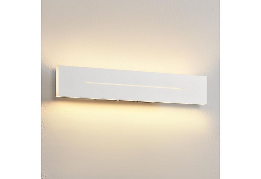 Nettlife LED Wandleuchte LED Wandleuchte 30cm Weiß warmweiß schlanke, LED f günstig online kaufen
