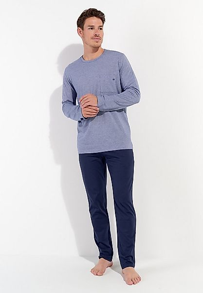 Hom Pyjama Modal Comfort (2 tlg) langärmelig, weich, bequem, Brusttasche, S günstig online kaufen