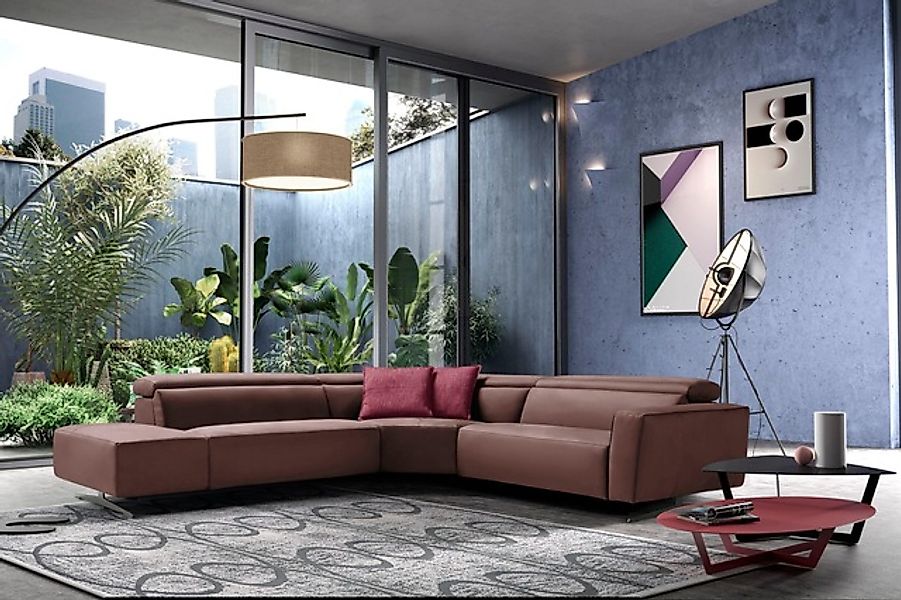 Egoitaliano Ecksofa »Stefanie-e, Designsofa der Extraklasse, bequem mit hoh günstig online kaufen