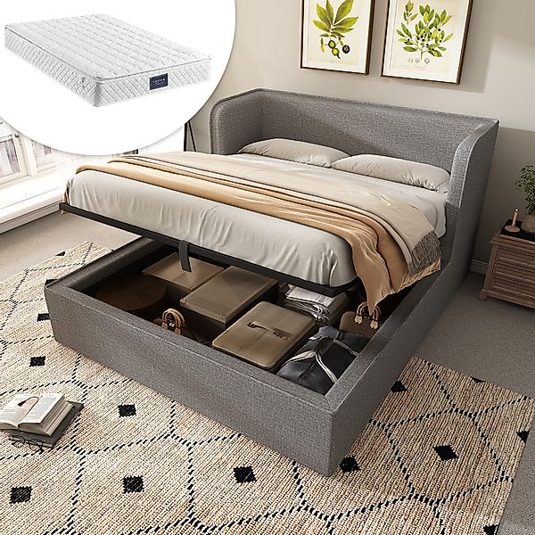 HAUSS SPOLE Polsterbett 160×200 Doppelbett mit günstig online kaufen
