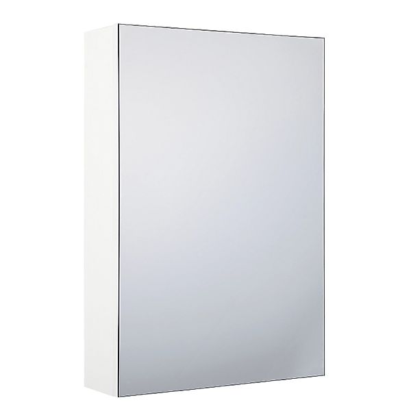 Beliani Bad-Spiegelschrank PRIMAVERA Weiss Silber 12x40x60 günstig online kaufen