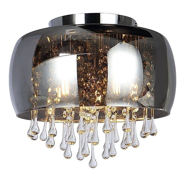 GLOBO LIGHTING LED Deckenleuchte, Leuchtmittel inklusive, Warmweiß, Kristal günstig online kaufen