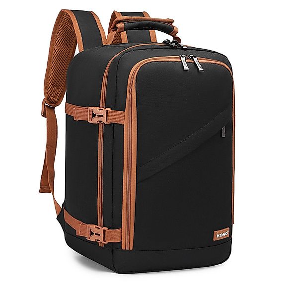 KONO Rucksack Handgepäck-Rucksack mit vielen Fächern günstig online kaufen