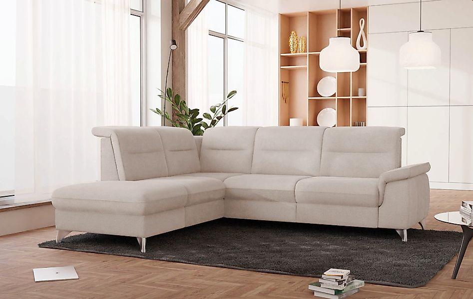 sit&more Ecksofa "Astoria L-Form", wahlweise mit motorischer Relaxfunktion günstig online kaufen
