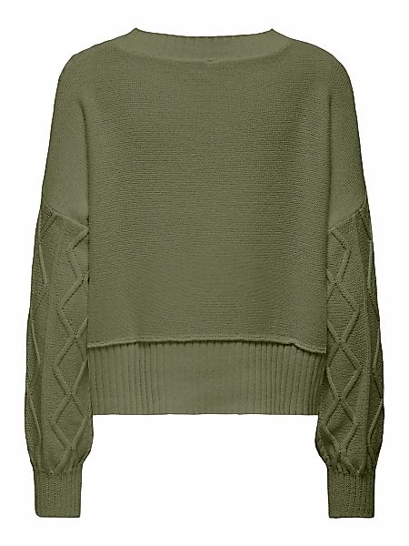 ONLY Strickpullover "ONLKAYA LIFE LS LOOSE CABLE ONECK CC KNT" günstig online kaufen