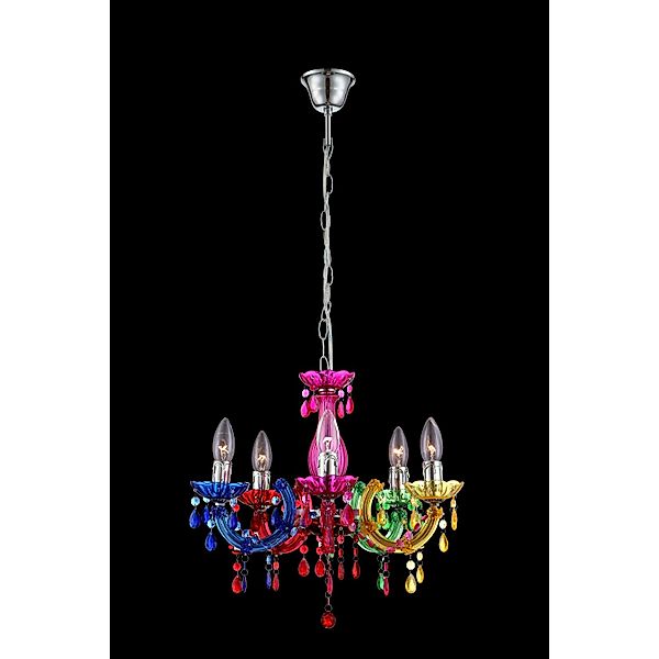 Globo Kronleuchter Cuimbra II Multicolor günstig online kaufen