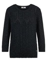 Rundhals-Pullover 3/4-Arm Anna Aura blau günstig online kaufen