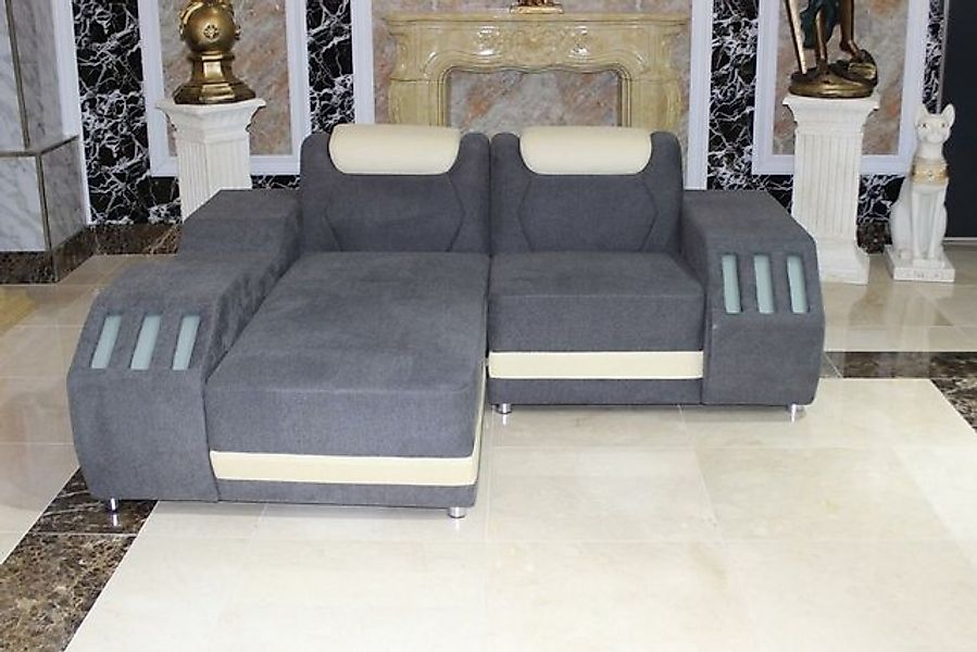 JVmoebel Ecksofa Ecksofa L Form Couch Wohnlandschaft Design Modern Sofa Sto günstig online kaufen