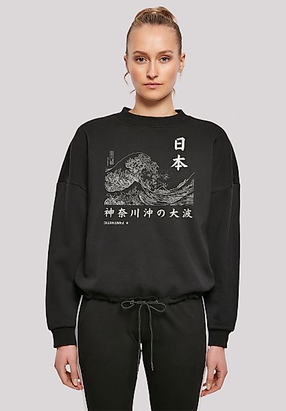 F4NT4STIC Sweatshirt "Kanagawa" Print günstig online kaufen