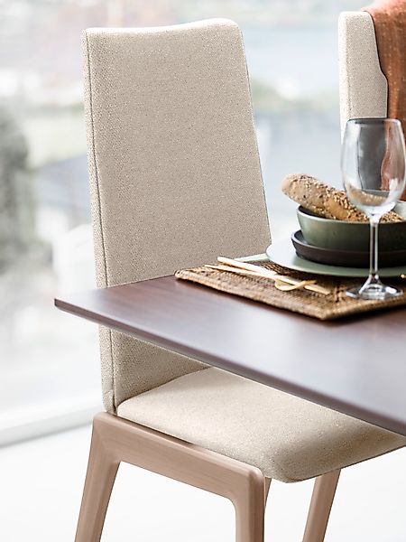 Stressless® Polsterstuhl »Laurel«, ROHLEDER Stoff Q2 FARON, High Back, Größ günstig online kaufen