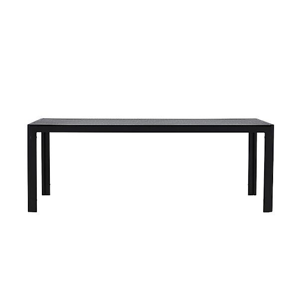 ebuy24 Mirko Gartentisch Schwarz 205x90 günstig online kaufen