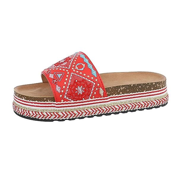 Ital-Design Damen Mules Freizeit Plateausandaletten (85698079) günstig online kaufen