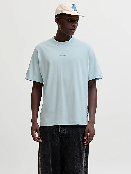 Jack & Jones T-Shirt "JCOCLUB BACK TEXT PRNT TEE SS CREW SN" mit Print günstig online kaufen