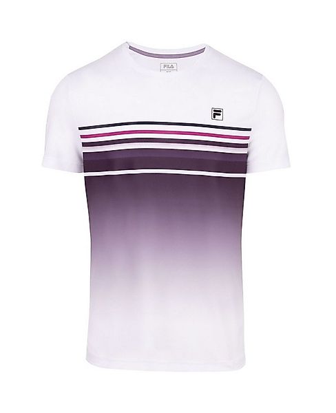 Fila T-Shirt Miguel (rec. Polyester) weiss/violett Herren günstig online kaufen