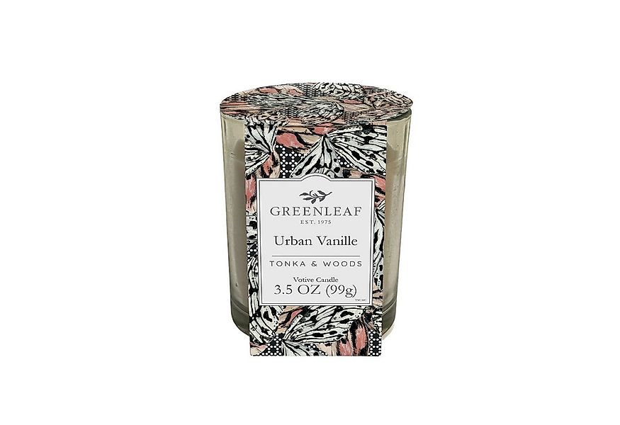 Greenleaf Duftkerze Vanilla (1-tlg), Votive Candle Duftkerze im Glas 99 g günstig online kaufen