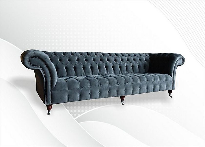 Xlmoebel Sofa Chesterfield Ledersofa mit luxuriösem Polster, Design-Couch, günstig online kaufen