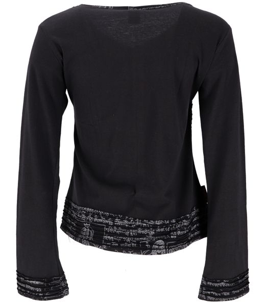 Guru-Shop Longsleeve Langarmshirt Boho-chic, Hare Krishna günstig online kaufen