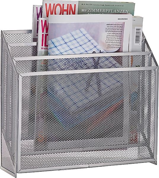 Zeller Present Zeitungsständer "Mesh" günstig online kaufen