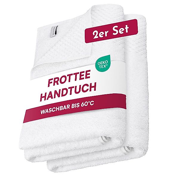 Clinotest Duschtücher Frottee 2er Set 70x140 günstig online kaufen