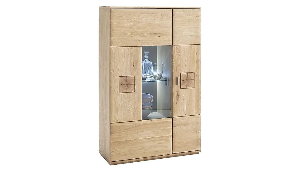 Woodford Highboard  Loggia ¦ holzfarben ¦ Maße (cm): B: 90 H: 141 T: 38.0 K günstig online kaufen