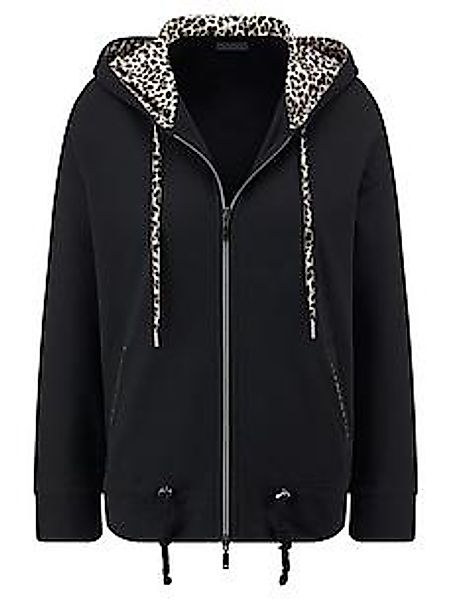 Kapuzen-Sweatjacke Peter Hahn schwarz günstig online kaufen