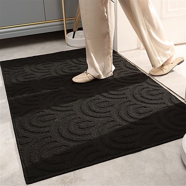 RWEUOQ Teppich Eingangsmatte 80x120cm Innenmatte Anti-Rutsch günstig online kaufen